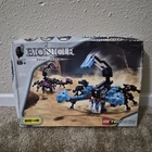 New ListingLEGO Bionicle Nui-Jaga 8548 Technic Rahi Purple Blue Scorpion Set 2001 Vintage