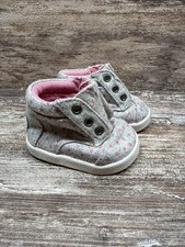 Toms Tiny Paseo High Wool Sneaker Size T2 Girls