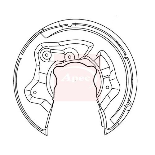 For SKODA YETI 5L 2009 to 2017 SPLASH GUARD ASG1138