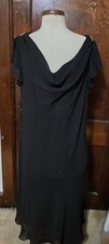 Black Floor Length  Dress Sl.fashions Size 24w