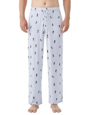 WiWi Viscose from Bamboo Mens Pajama Pants Soft Lounge Bottoms Sweatpants Sle...
