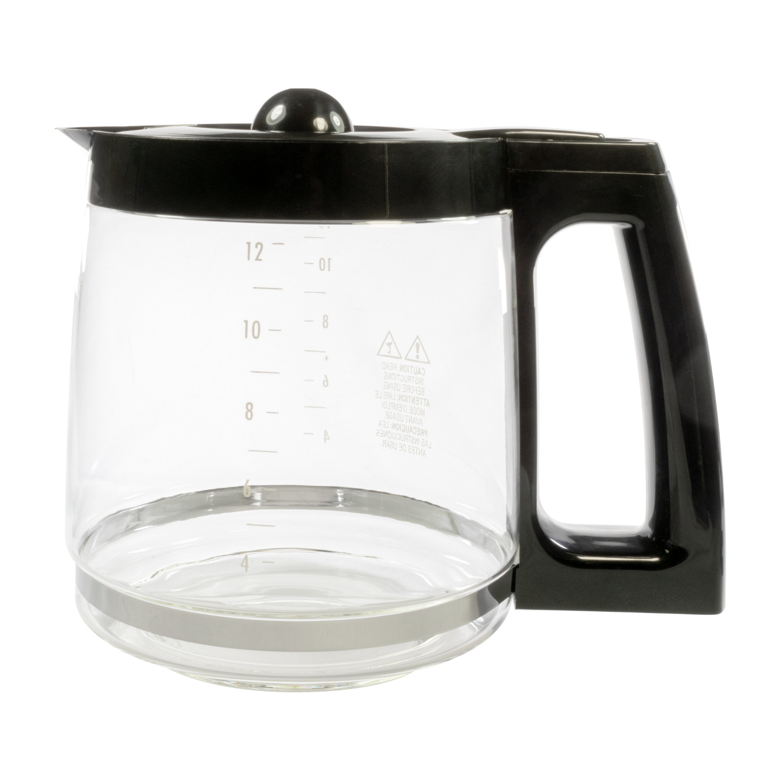 Univen 12 Cup Coffee Carafe Pot Compatible with Hamilton Beach 46300 46310 49933