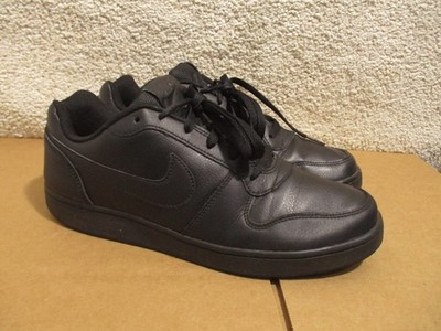 Nike Ebernon Low Triple Black Shoes Sneakers AQ1775-003 Men s Size 10