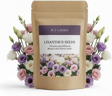 Lisianthus Seeds, Pack of 100 Mixed Color Eustoma Grandiflorum Seeds, Flower See