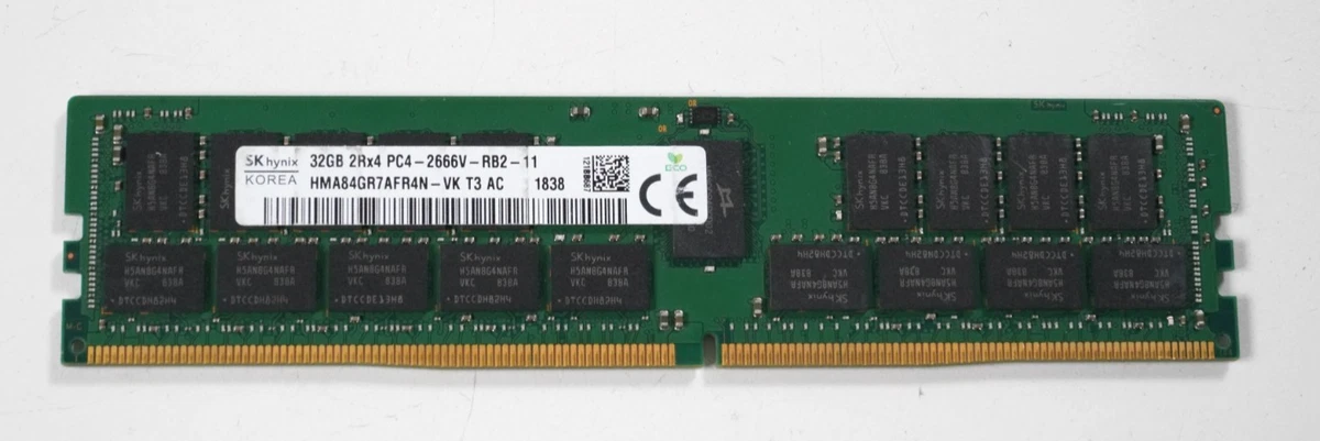 PC4-21300 (DDR4-2666) Bus Speed ECC Network Server Memory (RAM