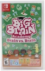 Big Brain Academy: Brain Vs. Brain - Nintendo Switch Brand New
