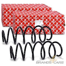 FEBI 2x FAHRWERKSFEDER FEDER VORNE FÜR OPEL ASTRA H 1.4 1.6