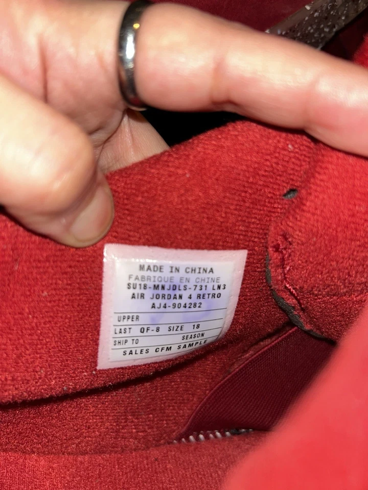 Nuevo Jordan 4 Retro Oklahoma Hombre’s Zapatos Atléticos Tenis Foto 3 de 4