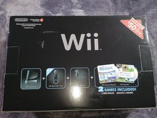 Nintendo Wii Wii Sports Resort and Wii Remote Plus Console - Black NEW IN BOX