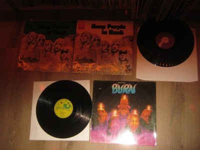 Deep Purple-Deep Purple in Rock1970SHZE288FOC+Burn1974-94837gut bis gut plus