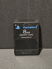 Sony PlayStation 2 8MB Memory Card - Black - SCPH-10020
