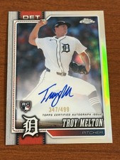 Troy Melton Chrome 2026 Refractor /499 Auto