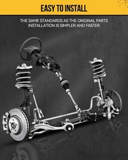A-Premium 4Pcs Inner Outer Tie Rod End Kit Compatible with Nissan Sentra 1995-2006 200SX 1995