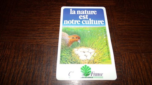 Autocollant Chasseur de France - Union nationale - La nature est notre culture - Foto 1 di 2