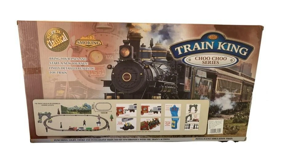 Rc Car Radio Controlled Train With Smoke Simulation Model Electric
