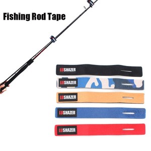 Hoot Fishing Rod Tie Strap Belt Tackle Elastic Wrap Band Pole Holder Accessories