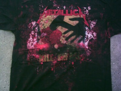 metallica kill em all all over shirt XL