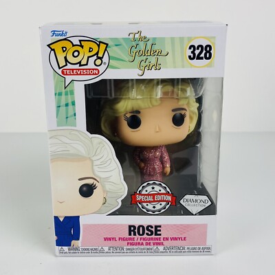 Funko Pop! Television Golden Girls ROSE 328 Diamond Collection Special Edition