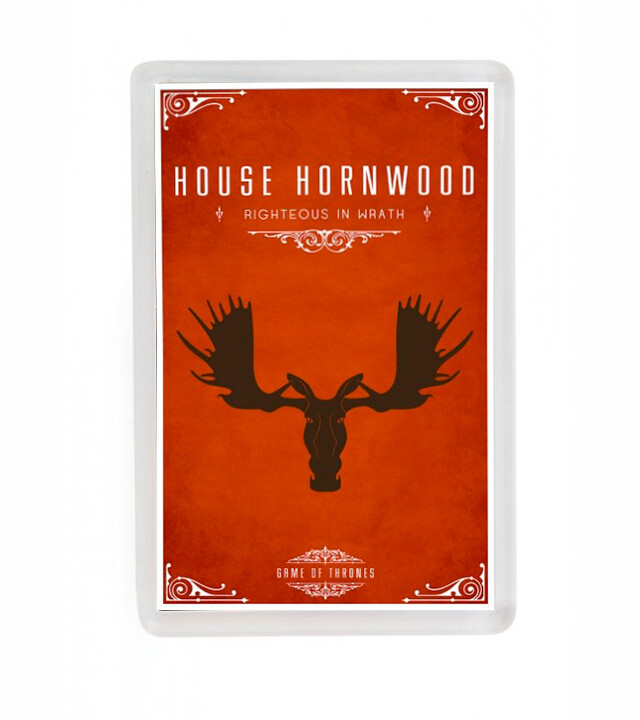 CASA HORNWOOD GAME OF THRONES HOUSE HORNWOOD FRIDGE IMAN NEVERA eBay
