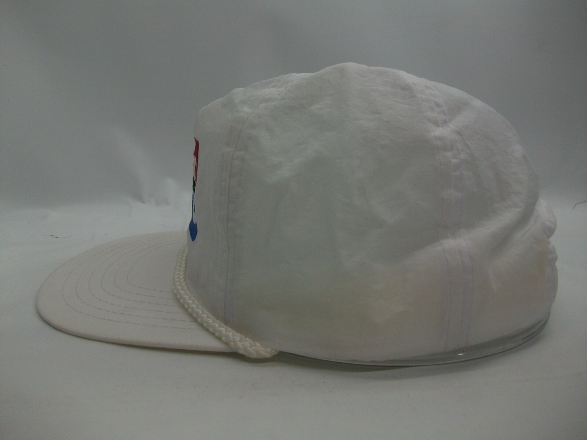 Marine Auto Electric Hat Vintage White Snapback Baseball Cap View 3