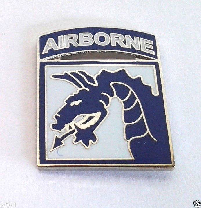 18TH AIRBORNE (7/8") US ARMY Military Hat Pin 15245 HO