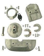 Mercruiser Alpha 1 Generation 2 Zinc Anode Kit w/ hardware US Military Grade 