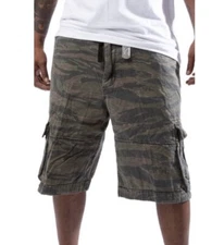 Rothco Camo Cargo Shorts Long L Tactical Infantry Utility Rugged Thick Heavy XL