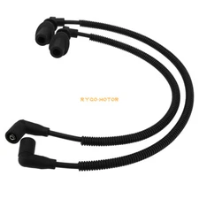 2x Ignition Coil Spark Plug Cap & Wire For Polaris Sportsman 700 800 4012439 USA