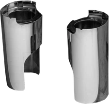 Arlen Ness Fork Boot Covers Chrome 125-001 for 14-24 Harley Davidson FL