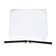1-Piece Golf Cart Clear Windshield for EZGO T...