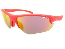 Polaroid Polarizzati SPORTS Occhiali da Sole Opaco Arancione con Rosso Specchio