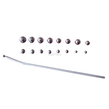 Saxophone Flute Repairing Tool Kit Part w/ Dent Rods  18 Balls Fast Ship new