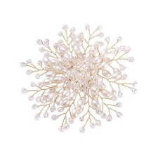 Brooches and Pins for Women Crystal Brooches Elegant Pearl Flower Brooch Pins...