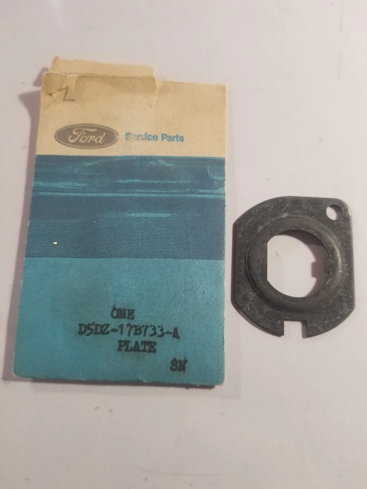 Placa de montaje de espejo retrovisor derecha 1977-79 Granada OEM Ford D5DZ-17B733-A Foto 2 de 4