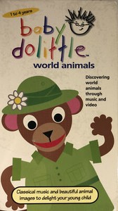 Baby Dolittle World Animals Vhs 01 Very Rare Vintage Brand New Ships N 24 Hour Ebay