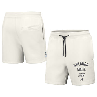 Men's NBA x Staple Cream Orlando Magic Heavyweight Fleece Shorts