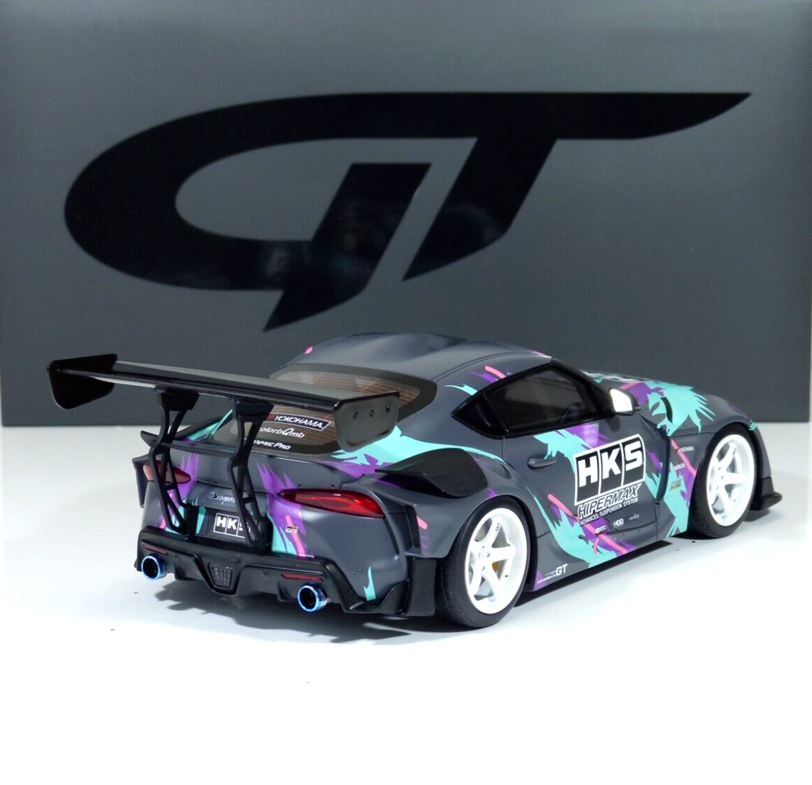 Toyota GR Supra (A90) Coupe HKS Body Kit Presentation 2019