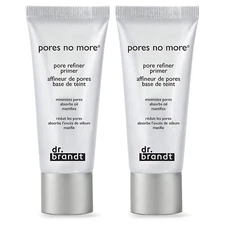 Dr. Brandt Pores No More Pore Refiner Primer 0.5 fl oz15 ml 2 PACK