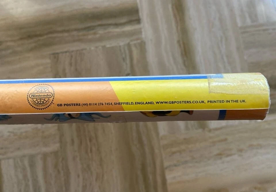 🖍️🔝 Pokémon Poster Vintage Originale Sigillato 1999 - Kanto 150 - Prima Gen. - Immagine 2 di 4