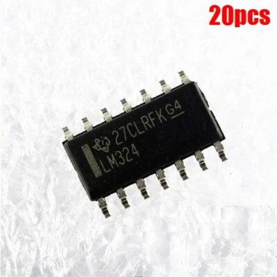 MARKENLOS 20Pcs SOP-14 LM324 SOP14 Ti New Ic mg
