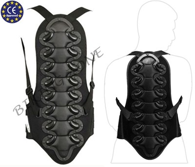 BACK ARMOUR SPINE GUARD MOTORCYCLE MOTORBIKE CYCLING SKIING SKATING SNOWBOARD