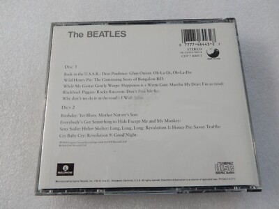 The Beatles The White Album 2 Disc Set CD | eBay
