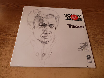 1970s MINT-UNOPENED Sonny James   Traces 3650 LP33