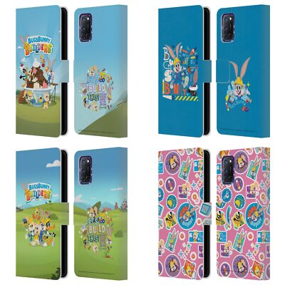 OFFIZIELLE BUGS BUNNY BUILDERS GRAPHICS BRIEFTASCHE HUELLE FÜR OPPO HANDYS