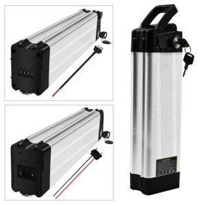 SilverFish 24V 36V 48V 10Ah 13ah 15ah Batteria ebike al per bicicletta elettrica