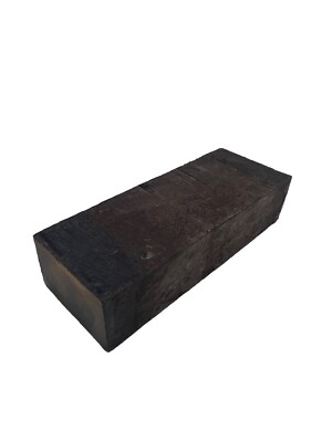 Gaboon Ebony Wood Lumber Blank 4-1/2x 1-3/4x 1 Woodturning Blank- Free Shipping