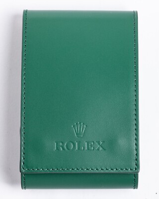 Original Rolex Green Service Division Pouch ! 4424555.719514