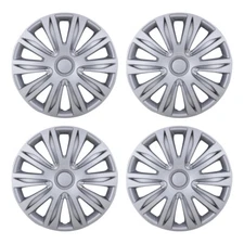 14" Set of 4 Lacquer Wheel Covers Snap On Full Hub Caps fit R14 Tire & Steel Rim