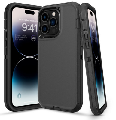 For iPhone 13  i13  Pro Max Case Shockproof Series Fits Defender Belt Clip