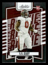 2023 Panini Absolute #184 YaYa Diaby Rookie Tampa Bay Buccaneers